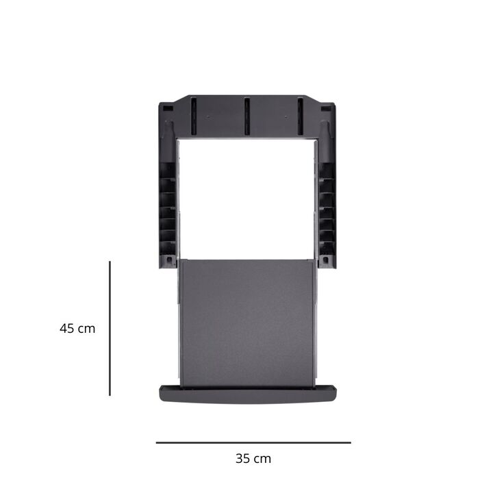 Torre de Lavado Codini Lavasecarropas 9kg/10kg Inverter A 1400 RPM Dark grey - KB9014100G - Vista 4