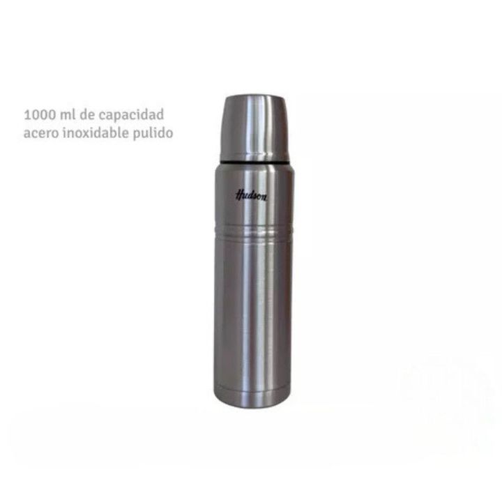 Termo Hudson Acero 1 Litro De Acero Inoxidable ACERO - Vista 2
