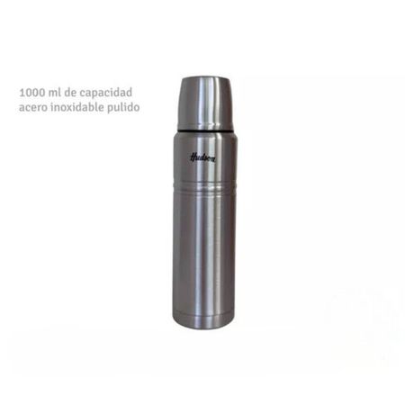 Termo Hudson Acero 1 Litro De Acero Inoxidable ACERO