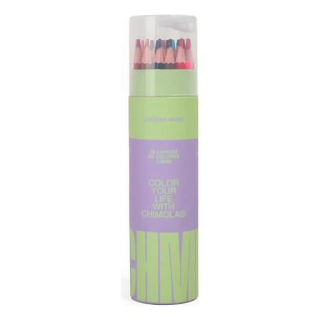 Chimola Set De Lapices X24 Purple St69 Purple