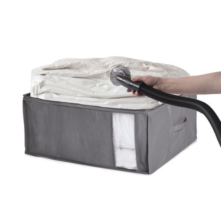 Bolsa Al Vacio Compactor Organizador Caja Guardado 210 Lts