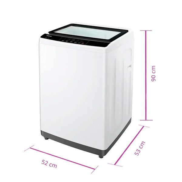 Lavarropas Enova LE06S10-BL-L 6Kg 700Rpm Blanco Superior - Vista 4
