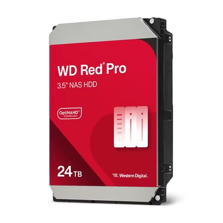 Disco duro Western Digital NAS Red Pro 24TB 3.5" SATA 7200RPM CMR 512MB WD241KFGX