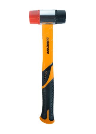 Martillo De Pvc 40mm Lusqtoff L7552 Mango Fibra Vidrio 50hrc