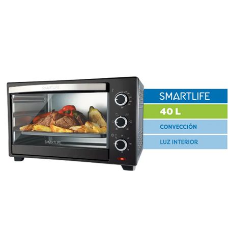 Horno Eléctrico Smartlife 40 Litros Sl-to0040pn