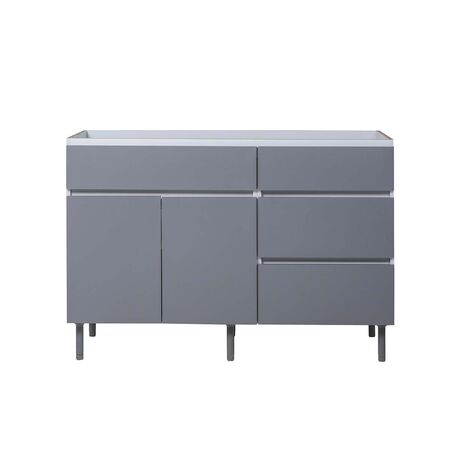 BAJOMESADA LIVORNO 1.20 2P 3C GRIS POLAR