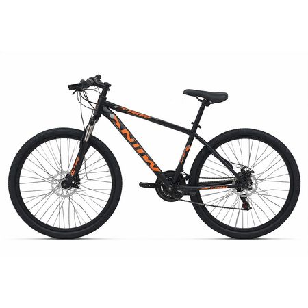 Bicicleta NTW Mtb R29 5193 21V Negro/Naranja