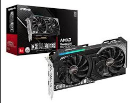 GPU ASROCK RADEON RX9060 CHALLENGER 8GB (VG-9060 CL8G)(90-GA5MZZ-00UANZ)