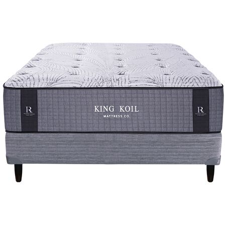 Colchon y Sommier King Koil Lexington Queen Size 150x190 de Resortes Pocket + Espuma Viscoelastica