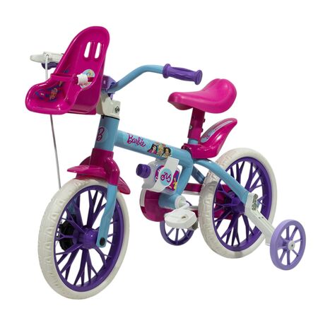 Bicicleta Nathor Barbie Rodado 12