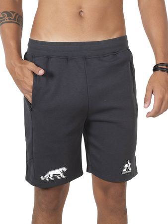 Short Le Coq Sportif Pumas Hombre Moda Negro