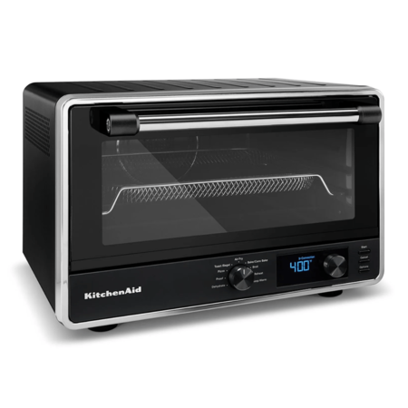 Horno de Mesa Kitchenaid con Freidora de Aire y Base para Pizza – RKCO128RBM