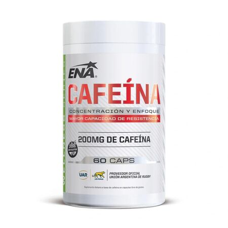 Suplemento Deportivo Ena Cafeina 200mg 60 Capsulas