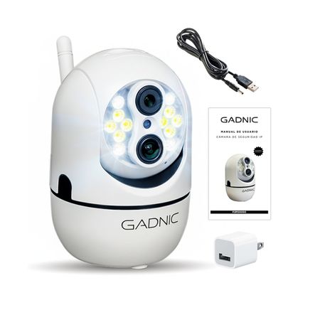 Cámara de Seguridad Gadnic con Lente Dual Visión Nocturna