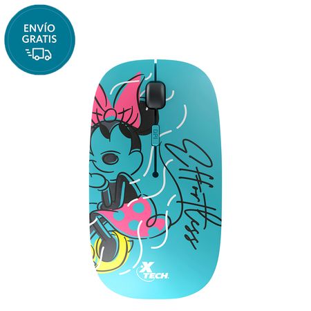 Mouse X-Tech Inalámbrico Edición Minnie Mouse