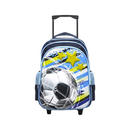 Mochila Trendy escolar de carrito 16 pulgadas Futbol carro 