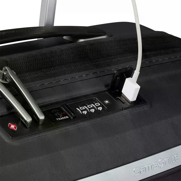 Valija Samsonite Carry On Upscape Cabina Rígida Tsa Usb - Vista 8