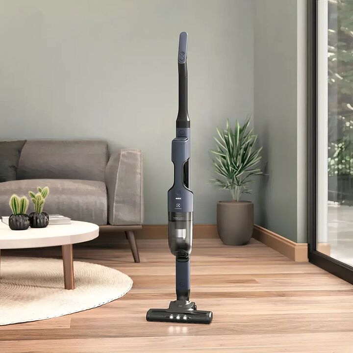 Aspiradora Inalámbrica Electrolux 2 En 1 Ergorápido 90w Erg019 Cyclonic Power Color Azul - Vista 6