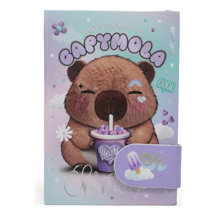 Chimola Libreta A5 My Journal Capymola St32 Lila - Vista 1