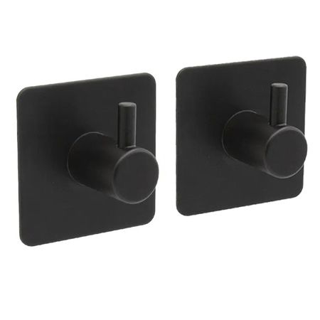 Set de Ganchos de Acero Inoxidable Gadnic Adhesivos