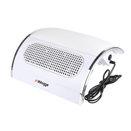Extractor de Polvo Manicura Waggs Blanco + Bolsa Recolectora