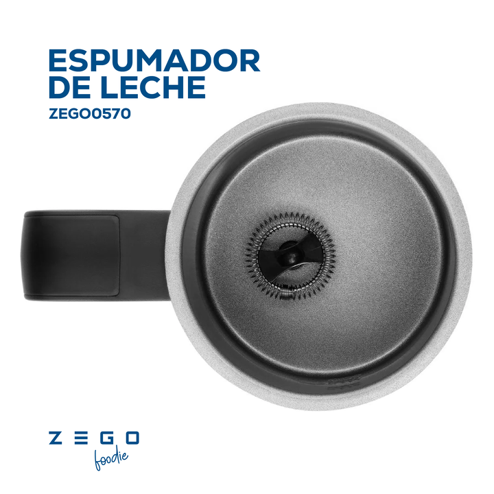Espumador Calentador Batidor De Leche Zego - Vista 4