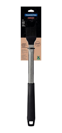 Pincel De Cocina Churrasco Black Tramontina Acero Inoxidable Negro