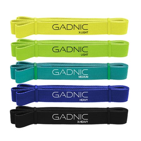 Kit de 5 Bandas Isométricas Gadnic Largas