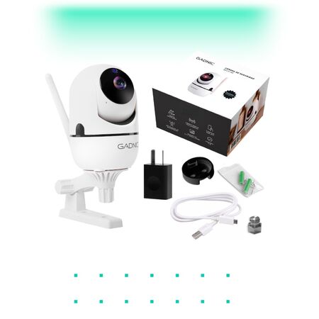 Cámara de Seguridad Gadnic SX9 IP Motorizada WiFi P2P Full Hd Visión Nocturna