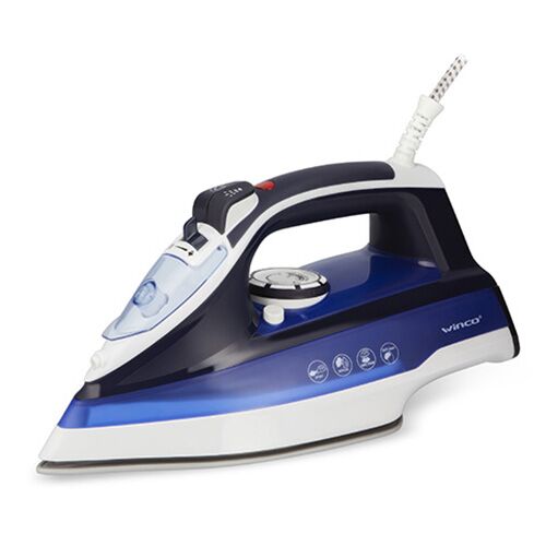 PLANCHA WINCO W34A A VAPOR C/ROCIADOR BASE CERAMICA 200W - 4609768 - Vista 1