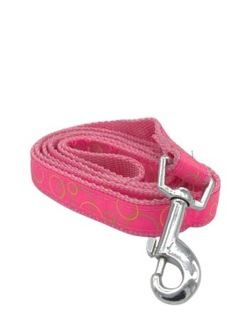 Correa De Perro Con Collar Rosa ( 90485 ROS)