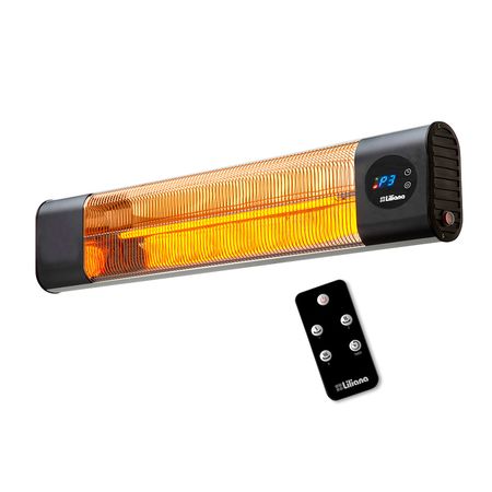Calefactor Radiante Liliana Fibra Carbono Pared Techo Exterior 2200w CCP2200