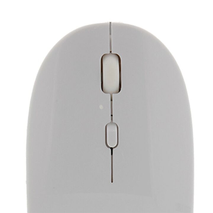 Mouse Klipxtreme Arrow Inalámbrico Delgado de 4 Botones Blanco - Vista 4