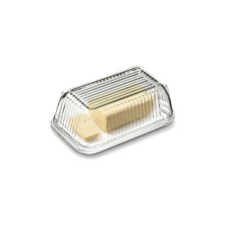 Mantequera Con Tapa Vidrio Pasabahce Tereyaglik