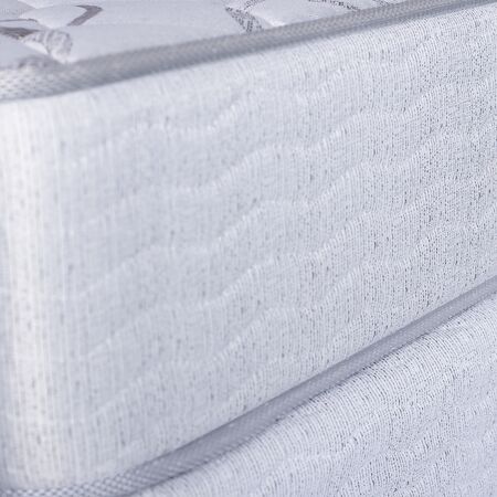 Colchon y Sommier Inducol Linea Dorada 1 Plaza y Media 90x190x24 Espuma de Alta Densidad Firme