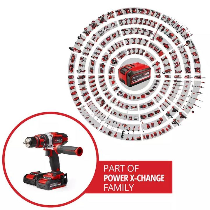 Einhell Taladro Inalambrico TE-CD 18/48 Li-i (2x2,0Ah) - Vista 2