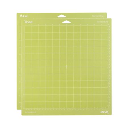 Tapete De Corte Cricut StandardGrip 12x12 Pulgadas 2 Unidades 2001974