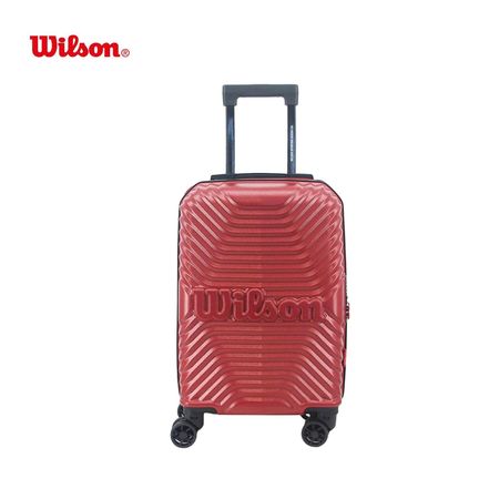 Valija Roja Carry ON Wilson ABS 20 Ideal Cabina Ruedas 360°