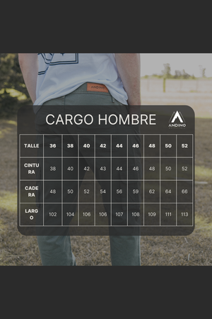 Pantalon Cargo Hombre
