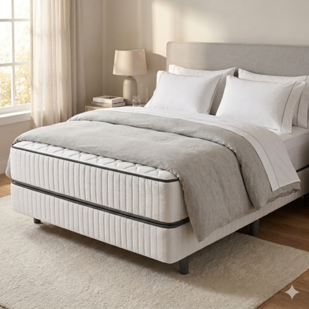 SOMMIER REPOSAR AREZZO ESPUMA 140X22X190  BASE COLCHON  BASE