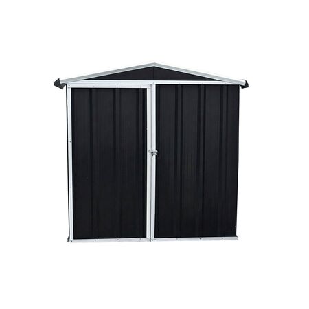 Armario Deposito Galpon de jardin Casi 2x2x2 Negro DON ACERO 
