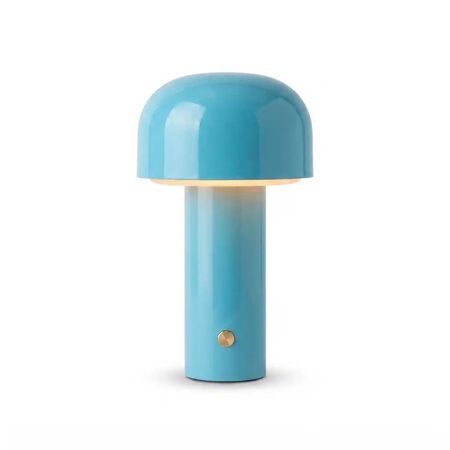 Lampara de Mesa Touch Inalambrica Dimerizable Azul ASE-2010/LB