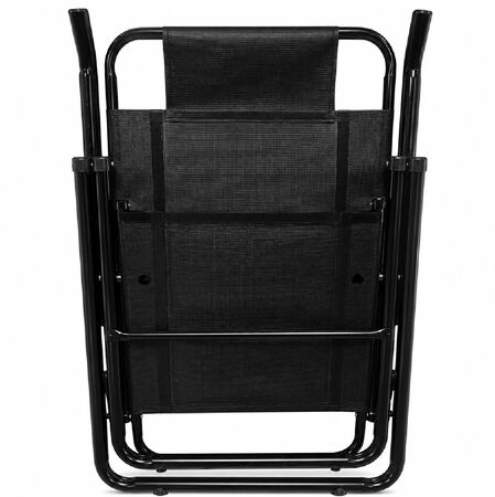Combo x2 Reposera Sillon Plegable Descansar 5 Posiciones Aluminio 80040