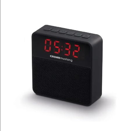 Reloj Despertador Digital Crown Mustang WAKE BT