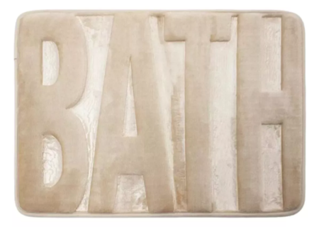 Alfombra de baño BATH BEIGE