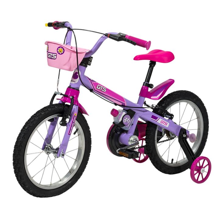 Bicicleta de paseo R16 GTS con caramañola Rosa - Vista 1