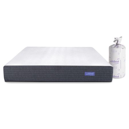 Colchon Enrollado Inducol Limay 2 Plazas 130x190cm Espuma de Alta Densidad