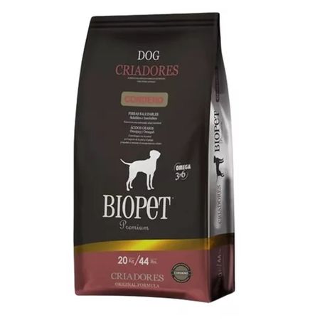 BIOPET PERRO CORDERO  x 20kg