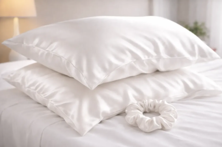 Fundas De Satén Antifrizz + Scrunchie de Regalo