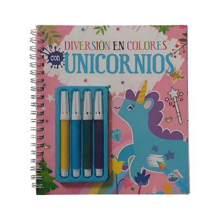 Super Kit X10 Diversión En Colores Con Unicornios Bk-347